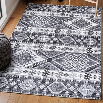 Sura Modern Kilim Geometric Area Rug